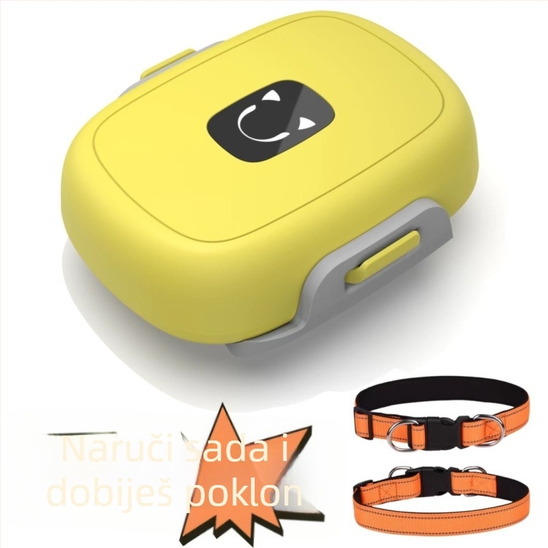 GPS lokator za kućne ljubimce (ABS, polymer baterija, 32 MB memorije, GPS točnost 1-5 m)