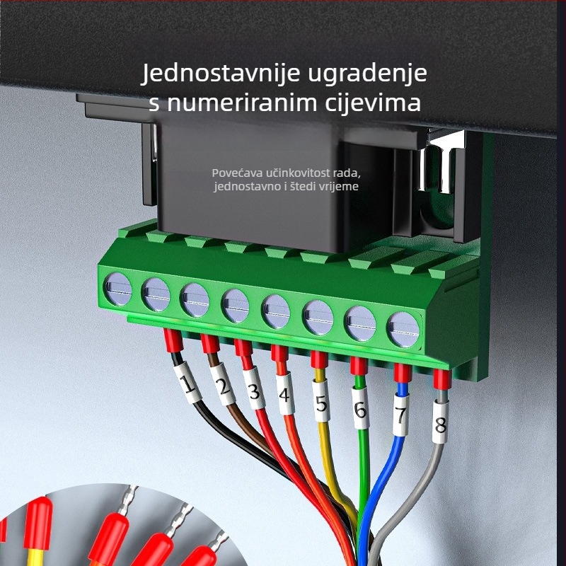 Juxin Kontrolna linija RJ45 na 8P8C kabel za RS232/485 debugging, uvijeni par