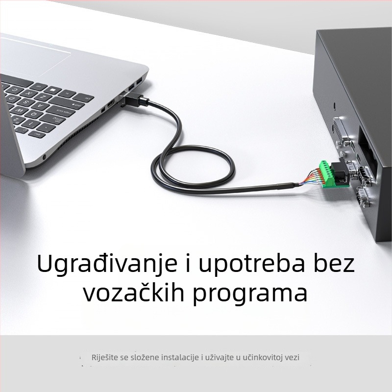 Juxin Kontrolna linija RJ45 na 8P8C kabel za RS232/485 debugging, uvijeni par