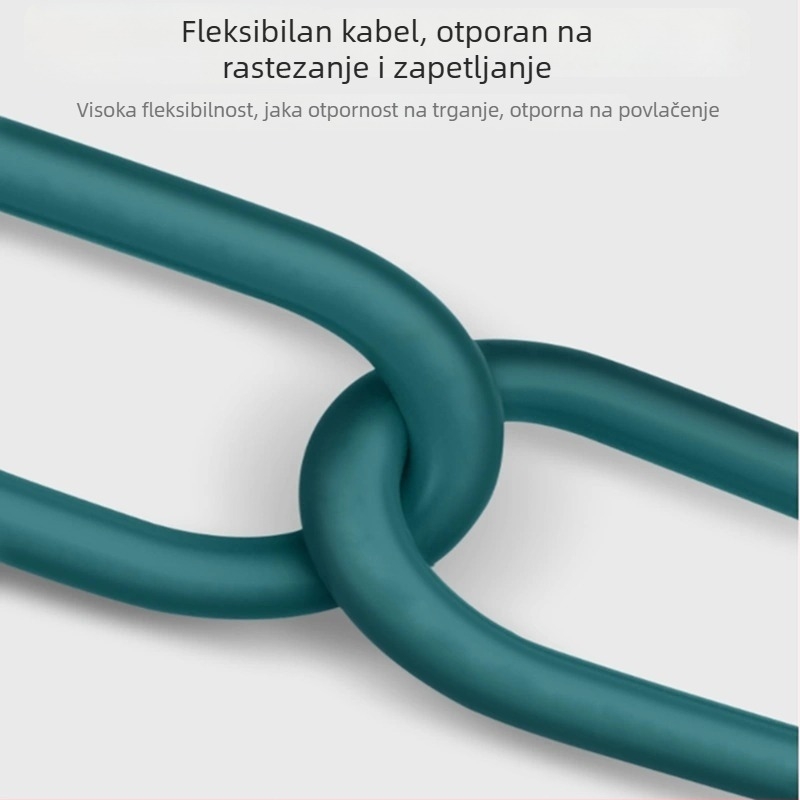 Industrijski Ethernet kabel M12 na RJ45, X-Type, 8-jezgreni bakar, Cat6
