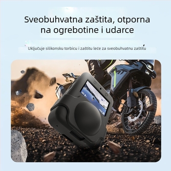Silikonska zaštitna futrola za Osmo Action5 Pro — futrola od silikona s mogućnošću tiskanja logotipa; Kompatibilnost: Osmo Action5 Pro; Materijal: silikon; Model: Silicone sleeve