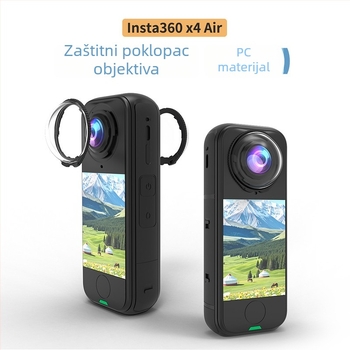 Zaštitni objektiv Insta360X4 Air, napredno optičko staklo, otporno na ogrebotine, kaljeno