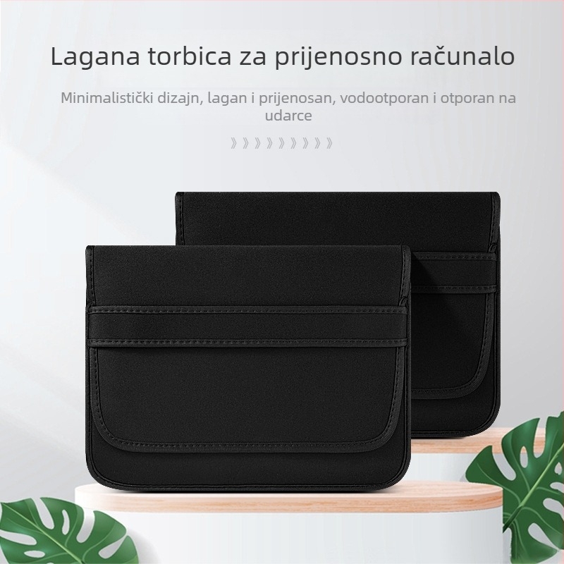 Gumeni zaštitni omot za prijenosno računalo, otpornost na padove, kompatibilan s Huawei 14 inča i Apple 13 inča, vodootporan i otporan na habanje, gradski minimalistički stil