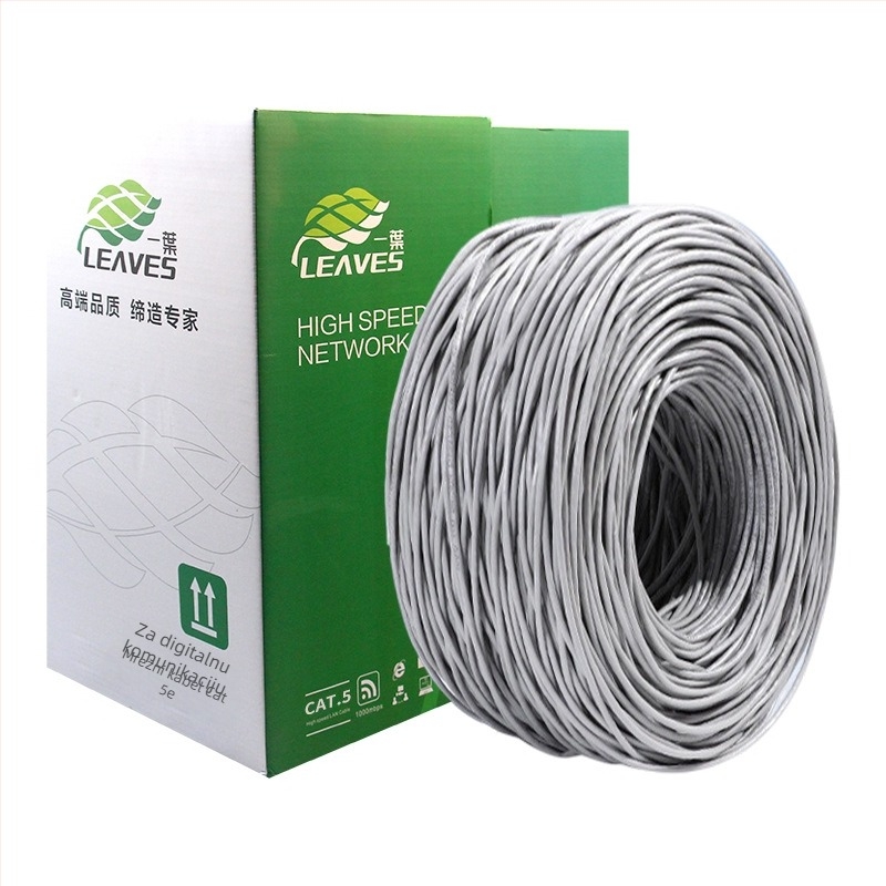 Cat5e neizolirani PoE Ethernet kabel za inženjerske i pametne kućne nadzor - 1000 Mbps - Duljine: 10 m, 100 m, 280 m, 300 m
