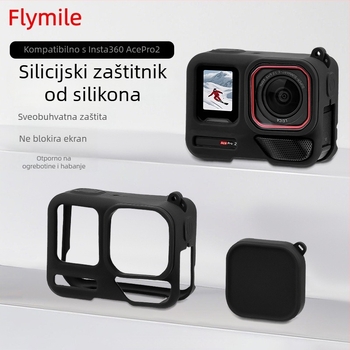 Insta360 Ace Pro 2 Zaštitno Silikonsko Kućište za Tijelo i Dodaci za Objektiv (OEM, AC2012, Licencirane privatne Marke: Da)