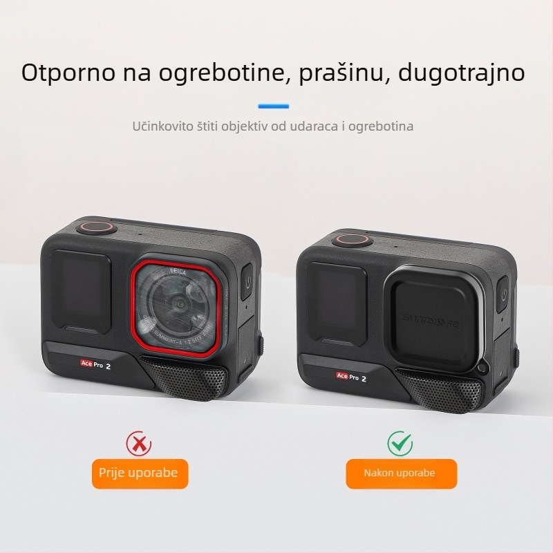 SunnyLife silikonski zaštitni poklopac objektiva za Insta360 Ace Pro 2/1 – model Ep2-bht932