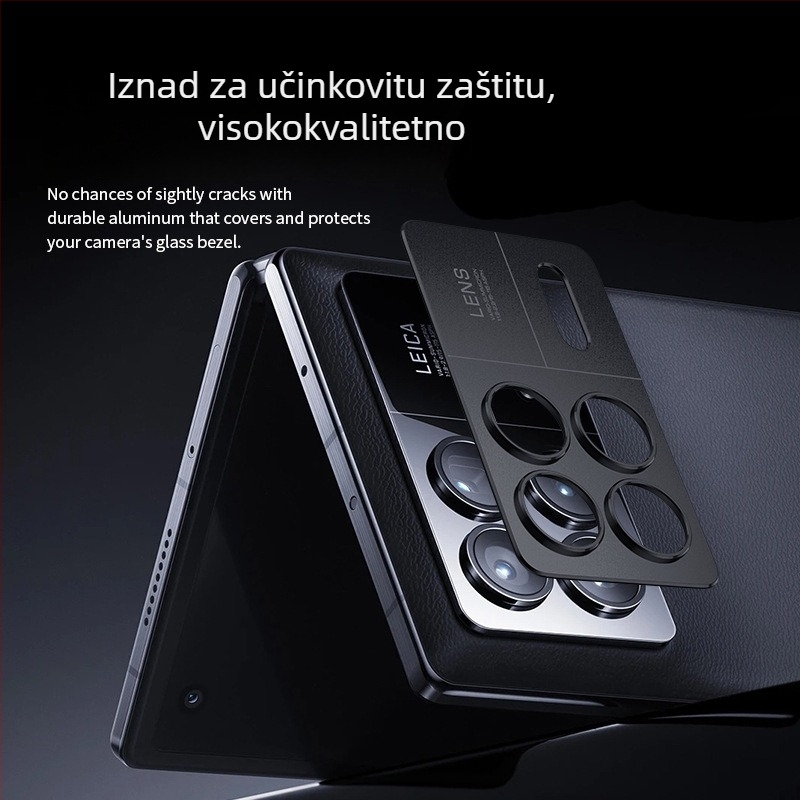Aluminijski prsten objektiva za Xiaomi Mix Fold 3 – zaštita kamere, mat završetak, otpornost na padove