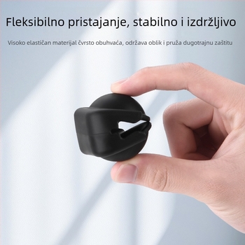 Silikonasti poklopac za objektiv DJI Osmo 360 – prašinu otporan poklopac za panoramsku akcijsku kameru (30,2 g)