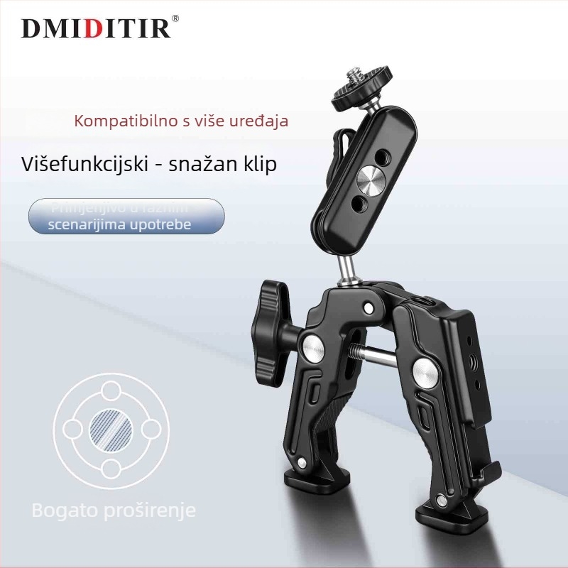 Univerzalni klips od aluminijske legure za kameru, model Cm-17b, mogućnost ispisa logotipa