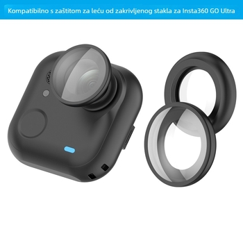 Zaštita leće Insta360 Go Ultra – Zakrivljeno staklo, Višestruki UV premaz, Aifeik
