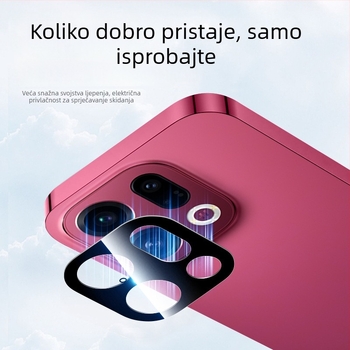 Zaštitni film za objektiv kamere Oppo Find X9 / Find X9 Pro – puna zaštita, Asahi staklo, lasersko graviranje, branda Double Gull