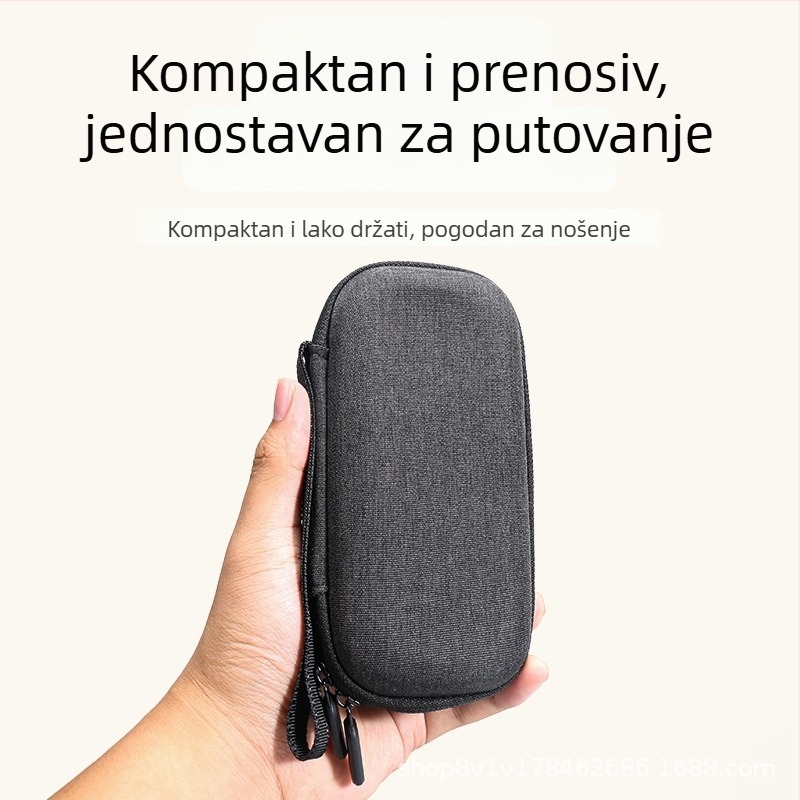 Insta360 360X4 zaštitna torbica EVA s kopčom za pričvršćivanje i ispisanim logotipom (unutarnja/vanjska uporaba)