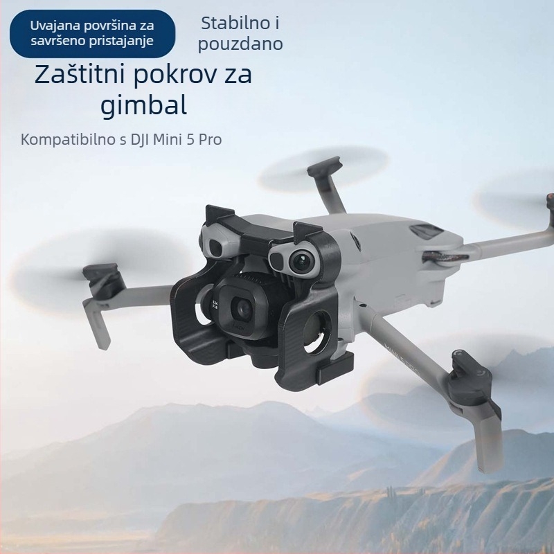 Zaštitni kapak za objektiv i gimbal za DJI Mini 5 Pro – otporan na prašinu, vodu i ogrebotine