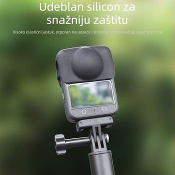 Silikonska maska za zaštitu objektiva za DJI 360 panoramsku akcijsku kameru; ispis logotipa dostupan