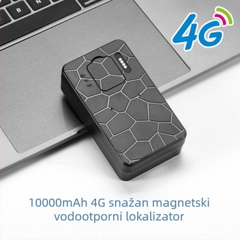 GPS lokator za auto G50 s jakim magnetnim držačem, IP67 vodootporan, Beidou i Wi-Fi, 4G povezanost, GPS preciznost 10 m