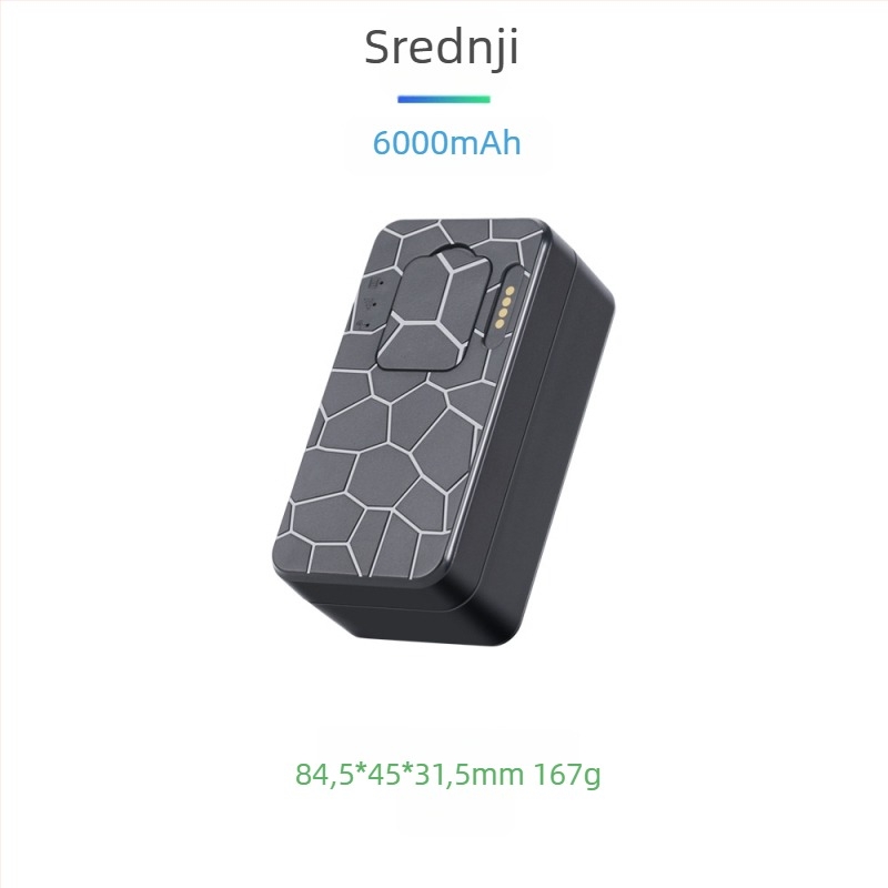 GPS lokator za auto G50 s jakim magnetnim držačem, IP67 vodootporan, Beidou i Wi-Fi, 4G povezanost, GPS preciznost 10 m