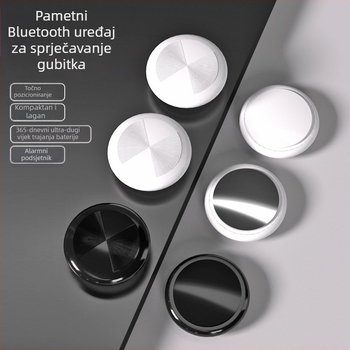 Pametni Bluetooth tracker protiv gubitka za ključeve i telefon, GPS lokacija, domet 15–30 m, baterija 210 mAh, težina 26 g, dimenzije 32x8.8 mm