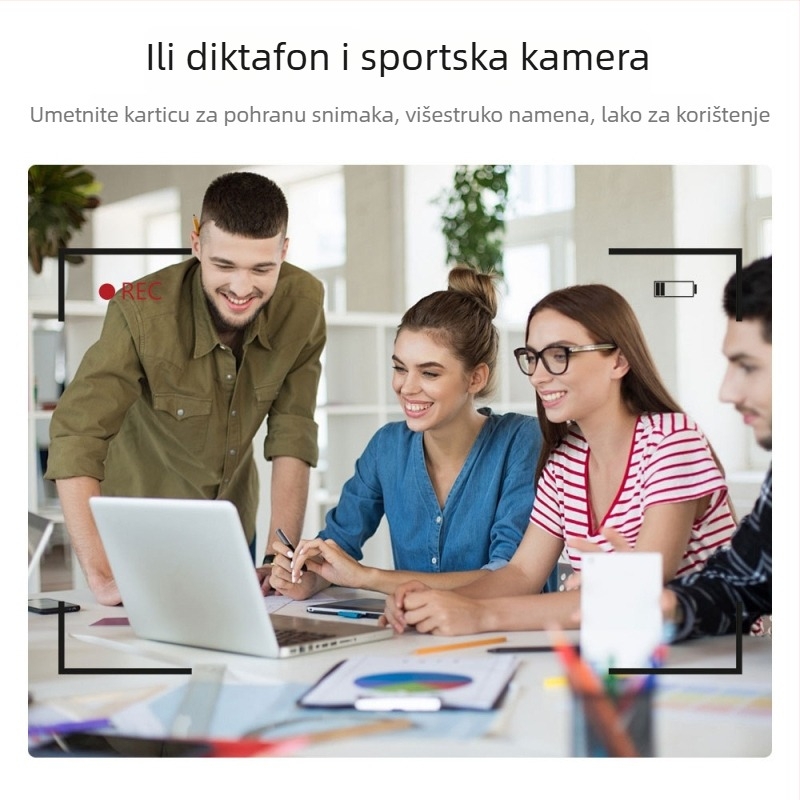 DENUOXIN A8 HD akcijska kamera i rekordér; za off-road, stazu i putovanja motociklom; senzor 1 MP • SD kartično skladištenje • ABS kućište • trajanje baterije 1 sat • jednokamerni dizajn