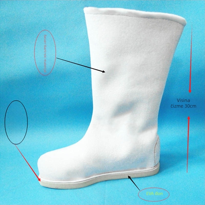 Čizme u stilu Republike Kine, pamukasta gornja strana, platnena uloška, gumeni potplat, za muškarce