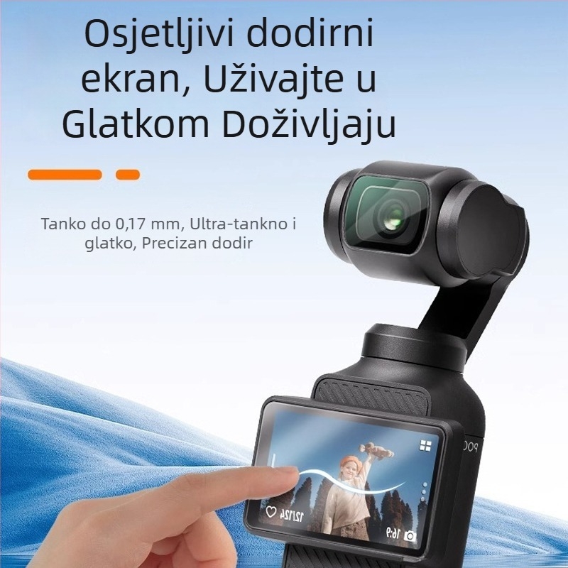 Sincerity DJI Pocket 3 AR zaštitni film – visokodifuzni zaštitni film za zaslon i leću, porijeklo Dongguan, obrada površine