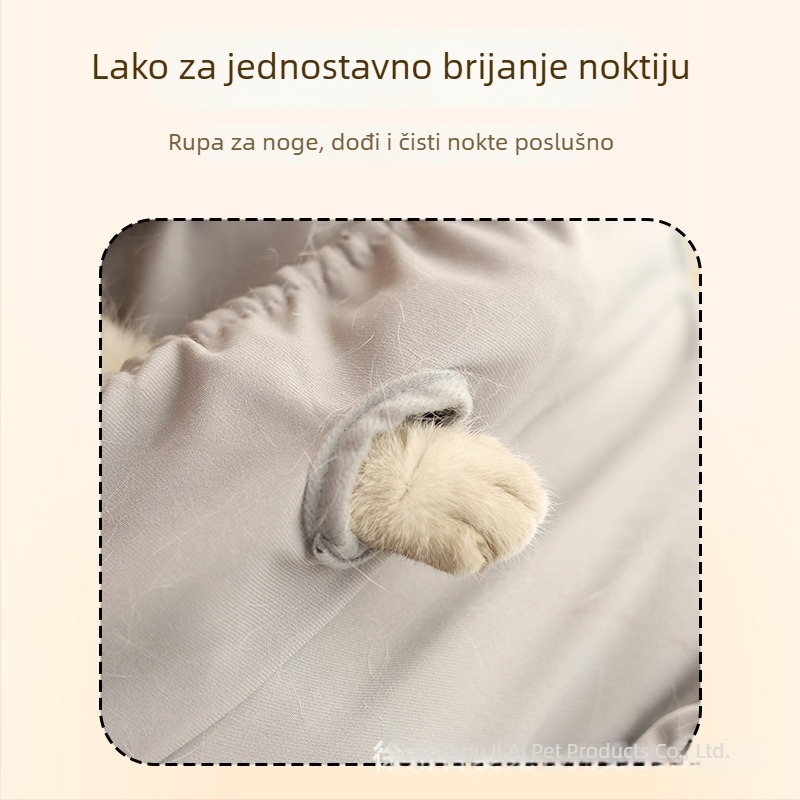 Pregača za njegu mačaka – meka, prozračna, četiri sezone, otporna na kosu, za držanje mačaka u trgovinama kućnih ljubimaca