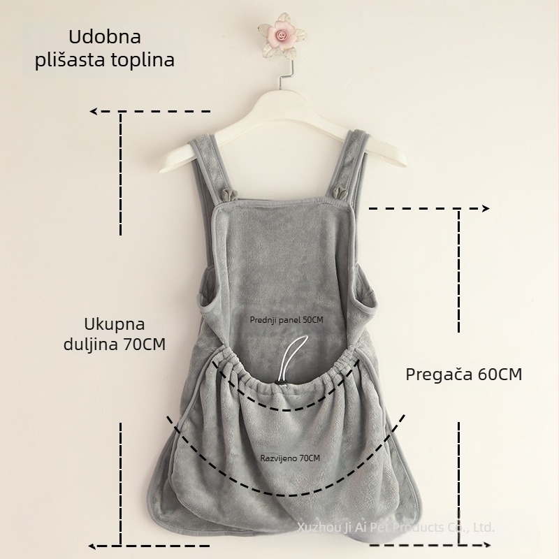 Pregača za njegu mačaka – meka, prozračna, četiri sezone, otporna na kosu, za držanje mačaka u trgovinama kućnih ljubimaca