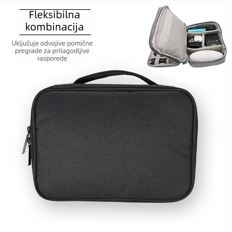 CARENNO HP-20 Torba za pohranu digitalnih dodataka - oblik torbe, poliester, za pohranu na putovanjima, na stolu i u spavaćoj sobi (HP-20; Materijal: Poliester; Oblik: Torba; Funkcija: Pohrana; Lokacije pohrane: Putovanja, Radni stol, Spavaća soba)