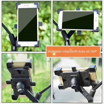Držač za telefon za električna vozila, za dostavljače, navigaciju, otporan na udarce (Napon: 220V; Marka: Unique; Kategorija proizvoda: Ostalo; Materijal: Ostalo)