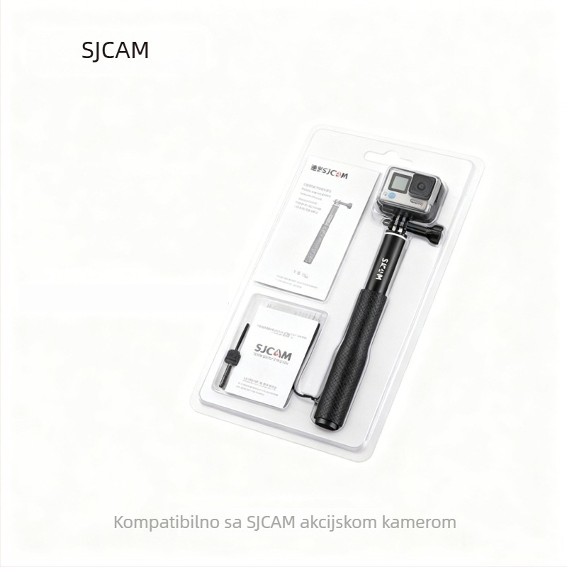 Aluminijska teleskop selfie palica za SJCAM akcijske kamere