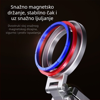 Držač za mobitel od aluminijske legure, sklopivi stolni tripod za putovanja i prijenos uživo