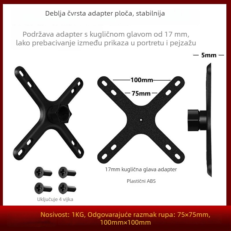 Stalak za snimanje odozgora, metalni materijal, IP stil, 3C certificiran (3C certifikat: 2025180706064907)