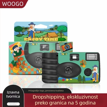 Woogo jednokratna filmska kamera (ABS kućište; pohrana na film; rezolucija 3500 piksela)