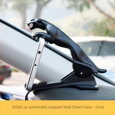 Univerzalni držač za telefon u automobilu s usisnim držačem na ploču, kompatibilan s prednjim staklom, višenamjenski navigacijski stalak s leopardim uzorkom