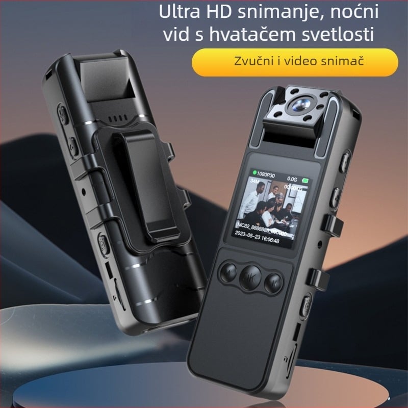 Web kamera MC82 s 2MP senzorom, 1,3-inčni LCD, TF kartica za pohranu, ABS kućište, 8-satno trajanje baterije