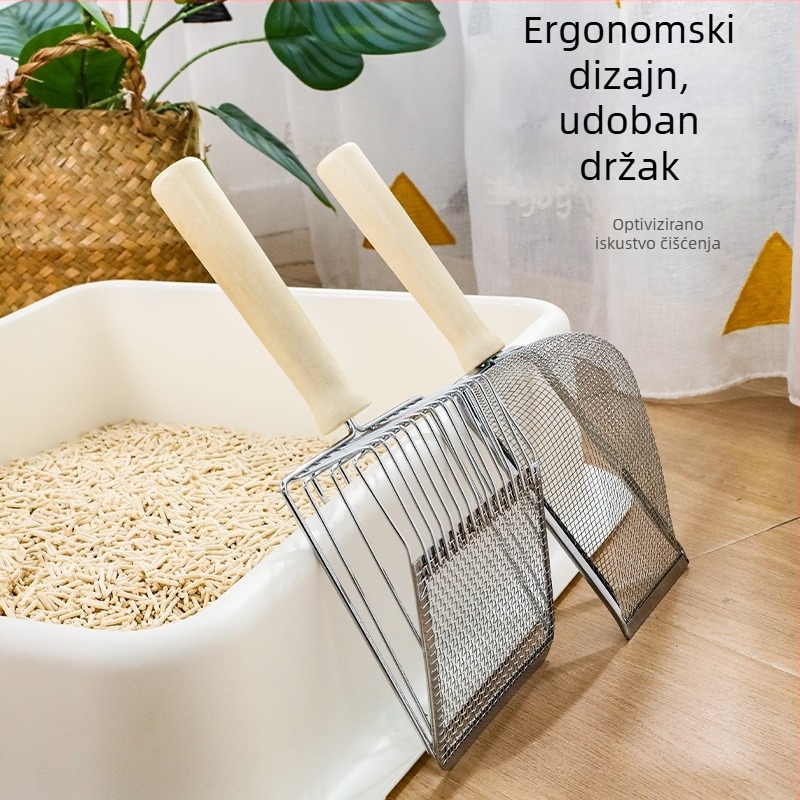 Lopatica za mačju prašinu, metalna, za mačke, marka xlin (Materijal: Metal; Primjenjivo za: Mačke; Uvoz: Ne; Marka: xlin)