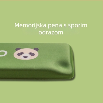 Mala podloga za tipkovnicu od memorijske pjene, tkanina, remen za zapešće, termotransfer tiskanje, pastirski stil