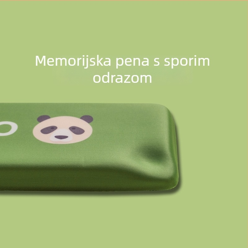 Mala podloga za tipkovnicu od memorijske pjene, tkanina, remen za zapešće, termotransfer tiskanje, pastirski stil