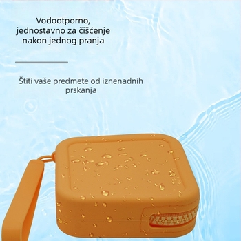 Nh1127 Silikon torbica za putno skladištenje – mini kvadrat, višestruka namjena