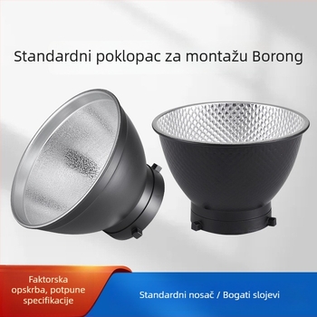 Dodatna oprema za lampe: poklopac kondenzatora za studijsko osvjetljenje, 55° kut, aluminijska legura, 0,5 kg, opće korištenje
