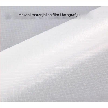 Poliesterska bijela pozadina za fotografiju – prozirna platnena pozadina s motivom leptira za studijsko snimanje