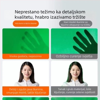 Zelena pozadinska tkanina za fotografiranje proizvoda — Brand Light and shadow; Tip: Pozadinska tkanina; Primjena: Fotografiranje proizvoda; Materijal: Drugo; Težina: Drugo kg
