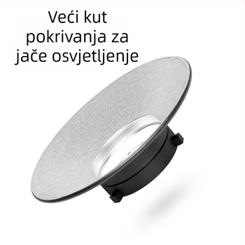 Reflektivna oprema Zhijie SN-23 za studijsko svjetlo Baorongkou, aluminijska legura