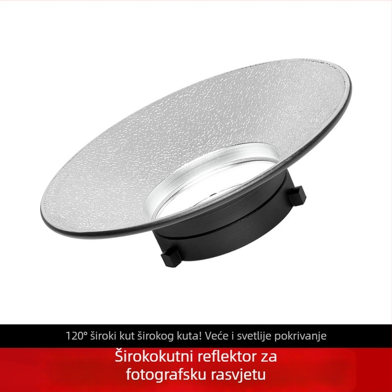 Reflektivna oprema Zhijie SN-23 za studijsko svjetlo Baorongkou, aluminijska legura