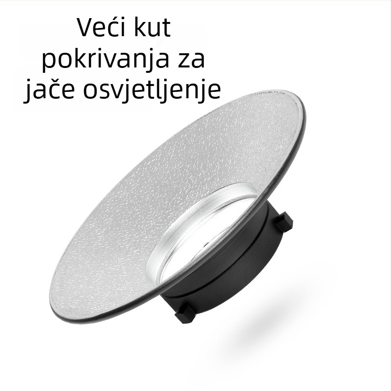 Reflektivna oprema Zhijie SN-23 za studijsko svjetlo Baorongkou, aluminijska legura