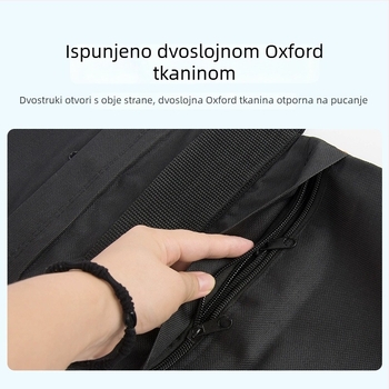 Fotografske sandbags za balans, debeli dvobojni prugasti platneni sandbagovi, C-oblikovane vreće za noge s utegom, balansni sandbagovi