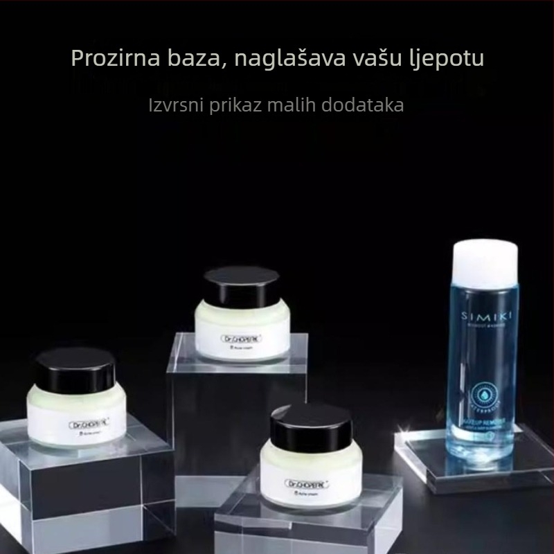 Krištalno-staklena kvadratna podloga za izlaganje nakita, kozmetike i porcelanskih ukrasa
