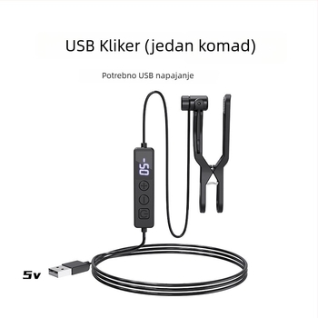 USB klikalica zaslona za telefon za live stream – mini automatska klikalica, plastično kućište, općeniti stil, mogućnost prilagodbe