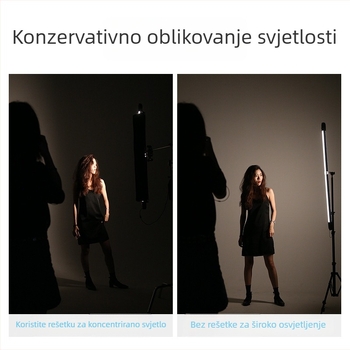 Nanlite Soft Light dodatak s grille baffle (15C/30C) za profesionalnu fotografiju; podržava distribuciju na jednu jedinicu