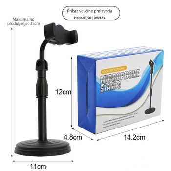 Držač za telefon na stol, plastičan, opći stil