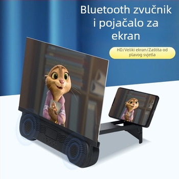 Držač pojačivača zaslona, univerzalni, plastična konstrukcija, podrška prilagodbi